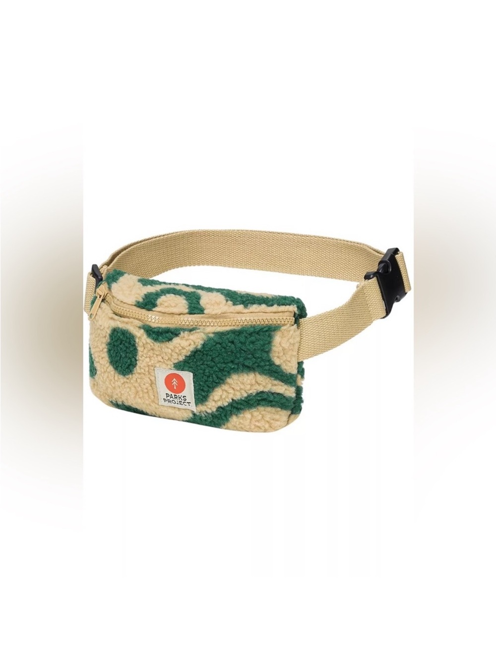 Urban Outfitters Parks Project Yellowstone Pile Fleece Crossbody Bag Fanny Pack